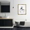 Stupell Industries Antique Tub with Cow Floater Framed Canvas Wall Art Design by Victoria Borges